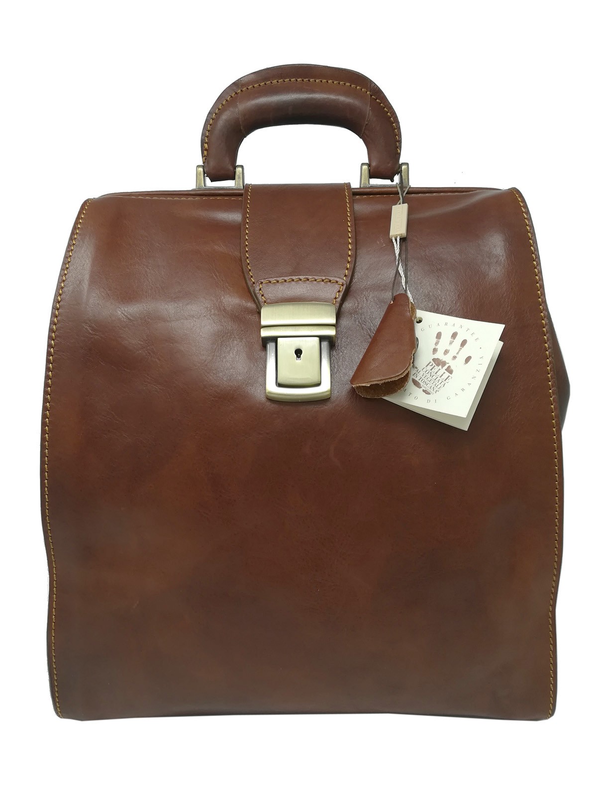 Genuine Leather Doctor Backpack Wats