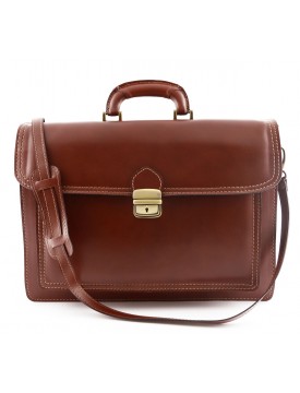 Leather Briefcase - Modi