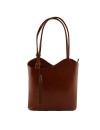 Woman Shoulder Leather Bag - Evan