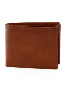 Man Wallet in Genuine Leather with 14 slots for cards and documents - Lennak