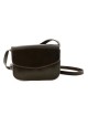 Woman Crossbody Bag in Genuine Leather with 3 compartments - Eliana