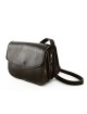 Woman Crossbody Bag in Genuine Leather with 3 compartments - Eliana