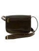 Woman Crossbody Bag in Genuine Leather with 3 compartments - Eliana