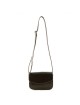 Woman Crossbody Bag in Genuine Leather with 3 compartments - Eliana