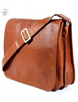 Bolso al Hombro en Piel para Hombre - Feronia