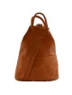 Woman Leather Backpack - Anfissa