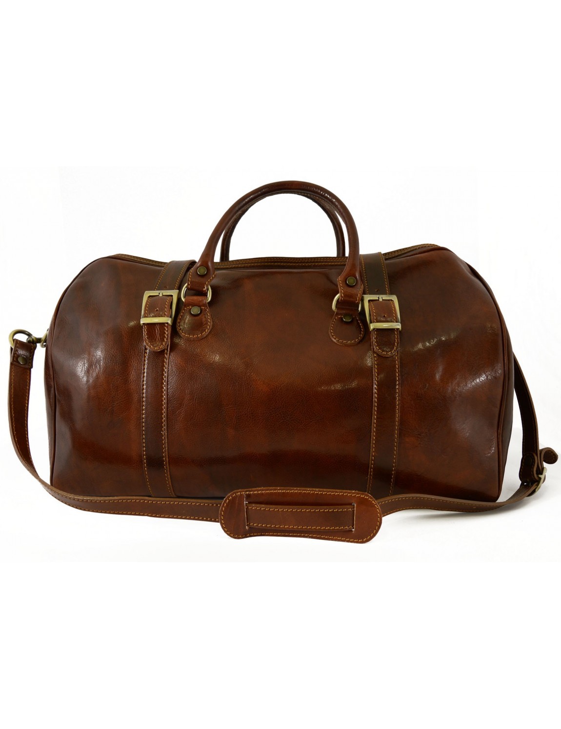 Genuine Leather Travel Bag - Crusoe