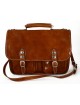 Business Briefcase in Genuine Leather 2 compartments - Win