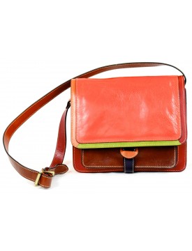 Woman Shoulder Leather Bag - Aera