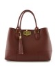 Borsa per Donna a Mano con Accessorio in Pelle - Janet