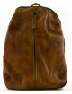 Genuine Leather Backpack with Padded Back and Shoulder Straps - Dylan