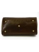 Genuine Leather Medical Bag with Front Pocket - Maca