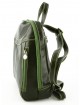 Leather Backpack with Front Pockets - Effe