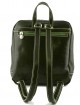 Leather Backpack with Front Pockets - Effe