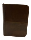 Genuine Leather A4 Documents Folder with Compartments - Kostantin