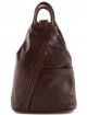 Woman Leather Backpack - Anfissa