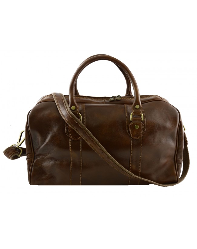 Genuine Leather Travel Bag - Delm