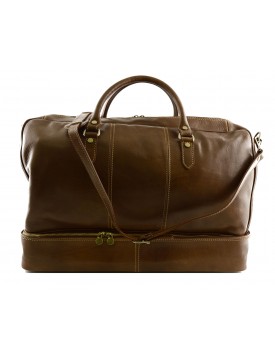 Genuine Leather Travel Bag - Susy