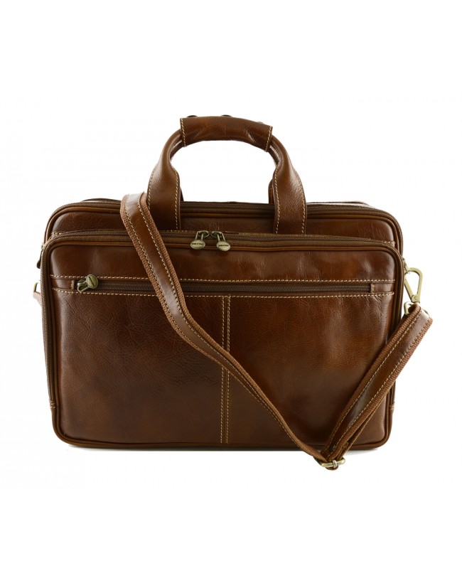 Borsa Business Laptop in Vera Pelle - Andy