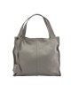 Borsa Shopper in Vera Pelle con Ciondolo in Pelle - Lilli