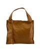 Borsa Shopper in Vera Pelle con Ciondolo in Pelle - Lilli