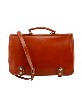 Genuine Leather Business Briefcase - Gerald
