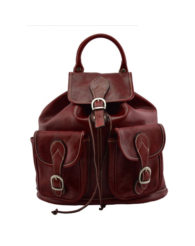 Genuine Leather Backpack - Halle