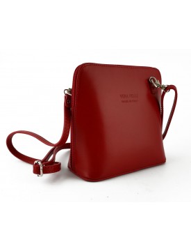 Woman Shoulder Leather Bag - Polly