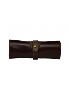 Pochette Porte-stylos en Cuir Véritable - Jhonny