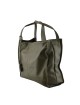 Borsa Shopper in Vera Pelle con Ciondolo in Pelle - Lilli