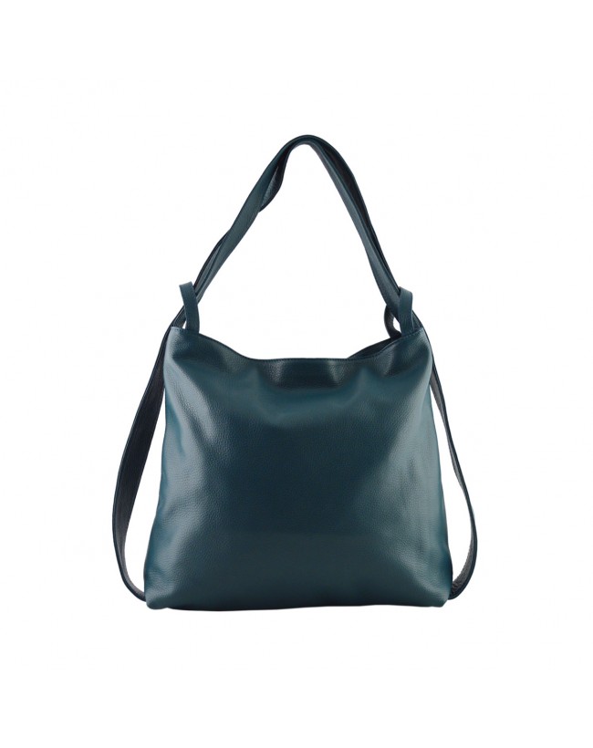 Bolso Shopper y Mochila en Piel Verdadera - Princess