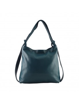 Bolso Shopper y Mochila en Piel Verdadera - Princess