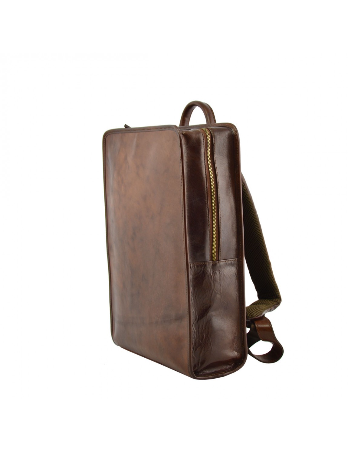 Genuine Leather Backpack with Padded Straps Ivan