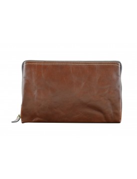 Pochette Unisex en Cuir Véritable - Harvey