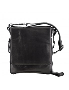 Bolso de Bandolera en Piel Verdadera para Hombre - Jaime