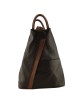 Woman Leather Backpack - Anfissa