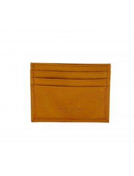 Leather Credit Card Holder - Lisard